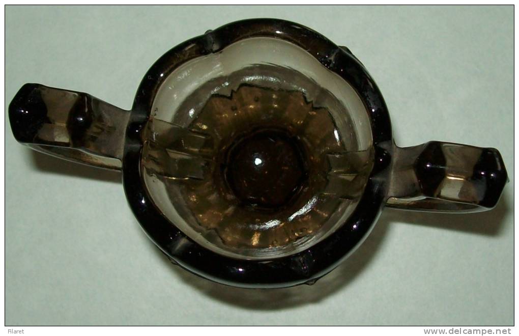 Romanian Vintage Glass Saltz Cup - Miniature