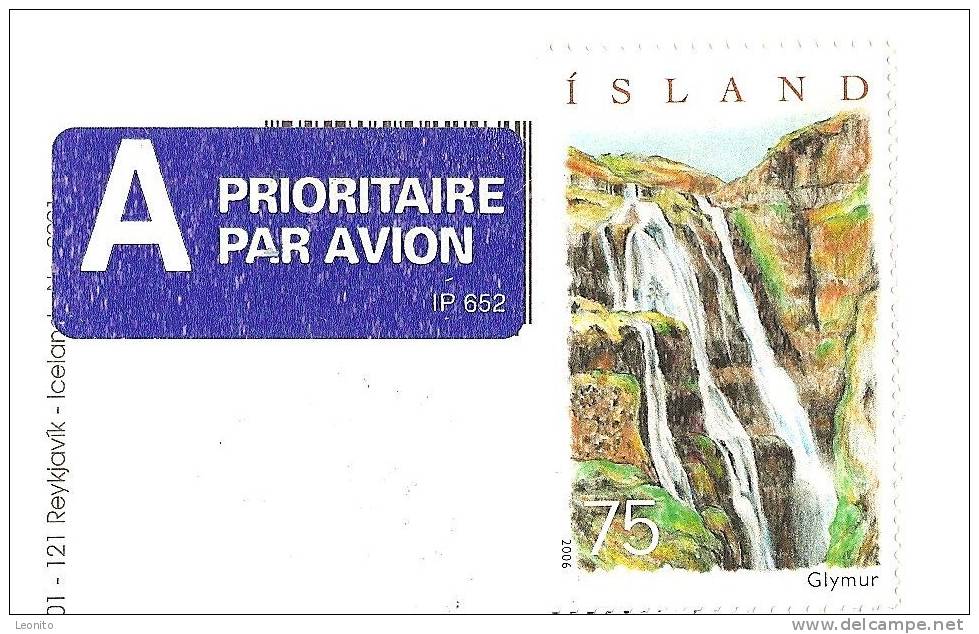 Island Iceland (big Card 12 X 17 Cm) 2006 - IJsland