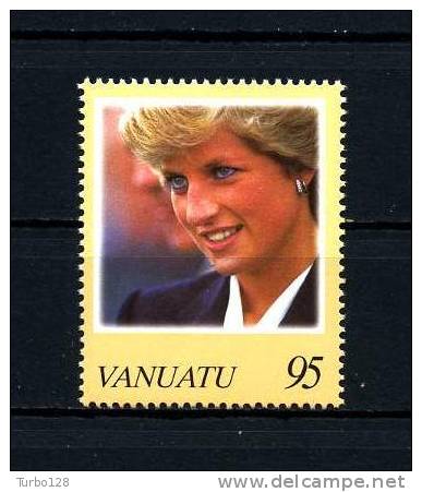 VANUATU 1998  N° 1047  **  Neufs Ier Choix. Sup.  Cote: 2.10&euro;  (DIANA. Célébrités, Celebrities) - Vanuatu (1980-...)