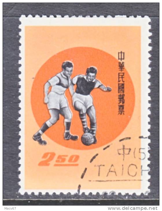 Rep.of China 1287    (o)  SPORTS  SOCCER - Used Stamps