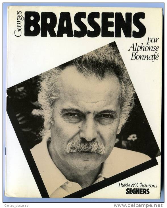 GEORGES BRASSENS  /  ALPHONSE BONNAFE  /  SEGHERS N° 2  POESIE ET CHANSONS - French Authors