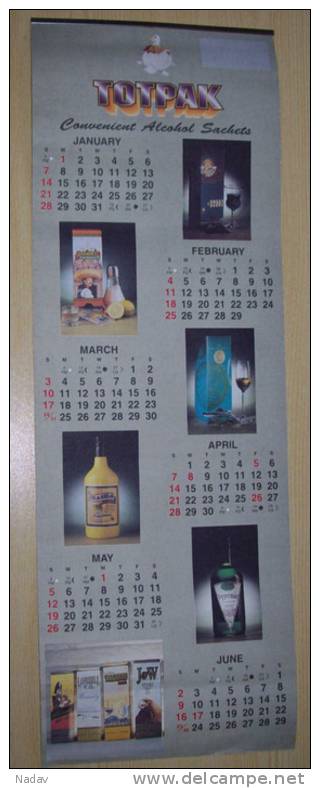 1996, Calendars Of South Africa , Size: 61x21cm - 0664 - Grossformat : 1991-00