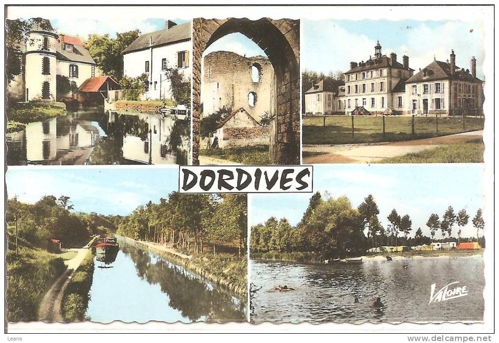DORDIVES  Differents Aspects De La Localité - Dordives