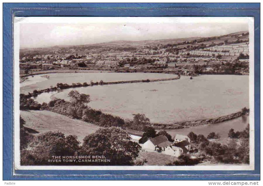 Carte Postale Pays De Galles Carmarthen  The Horsehore Bend  River Towy Très Beau Plan - Autres & Non Classés