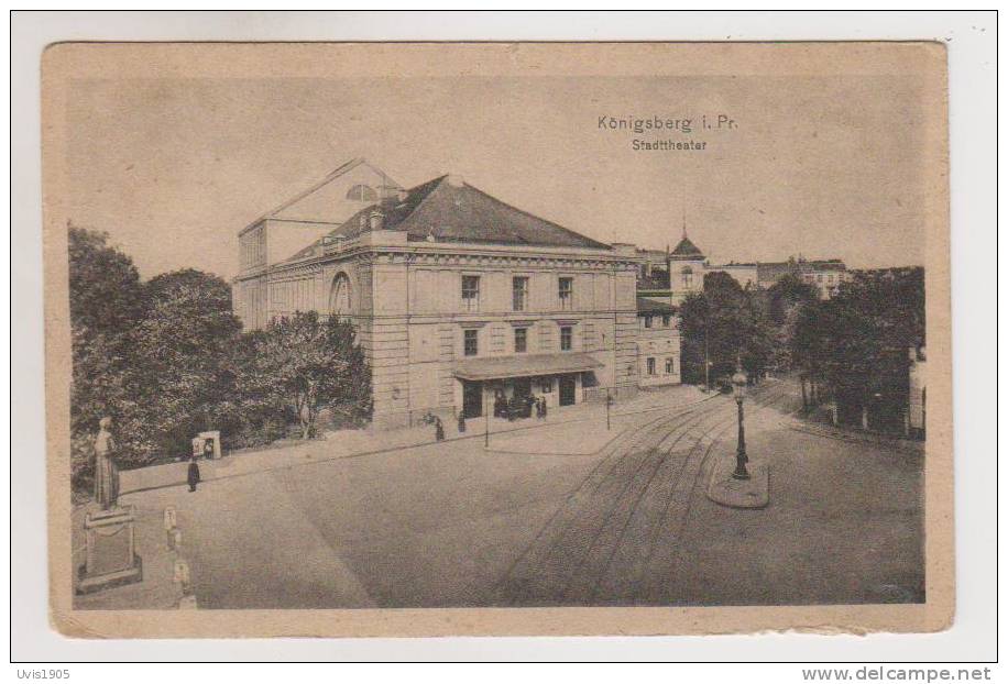 KÖNIGSBERG.Stadttheater. - Ostpreussen