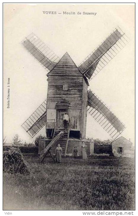 VOVES MOULIN De SAZENAY Précurseurs - Autres & Non Classés