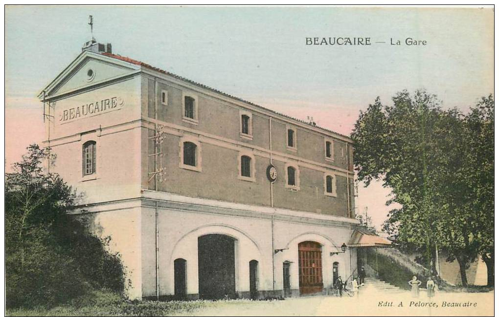 30  BEAUCAIRE  La Gare   2 Scans - Beaucaire