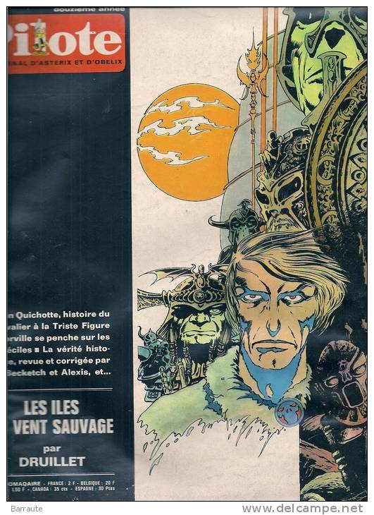 Drouillet Couverture De Magazine De 1970 . - Planches Et Dessins - Originaux