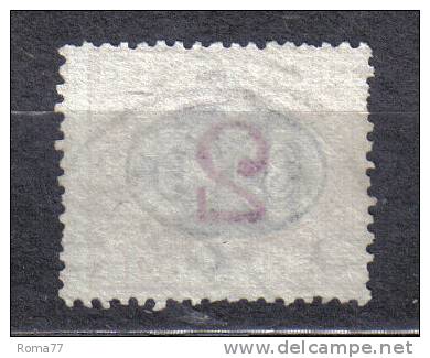 AP55 - REGNO Segnatasse , Il N. 19  Usato. LEGGERO DECALCO - Postage Due