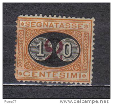 AP58 - REGNO Segnatasse , Il N. 17  *** . DIFETTI DI DENTELLATURA - Taxe