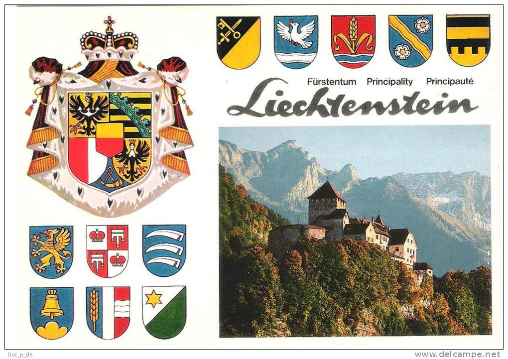 Liechtenstein - Vaduz - Wappen - Liechtenstein