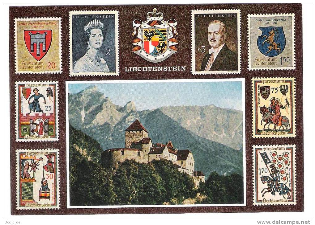 Liechtenstein - Vaduz - Pictures Of Stamp`s - Briefmarken Motive - Liechtenstein