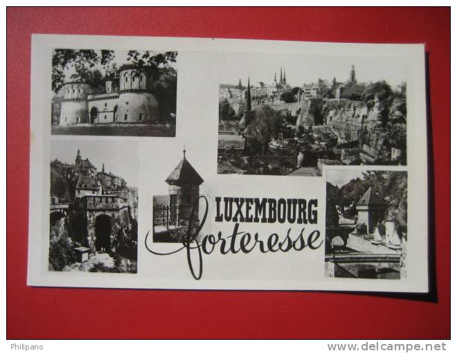 Luxembourg Forteresse---  Real Photo---- Mailed To USA  ===  Ref 319 - Other & Unclassified