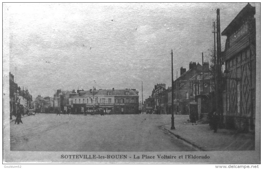 La Place Voltaire Et L´Eldorado - Sotteville Les Rouen