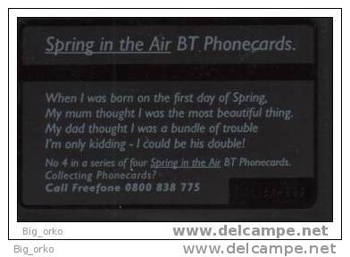 BT Phonecard - 50 Units - Spring In The Air - BT Souvenir