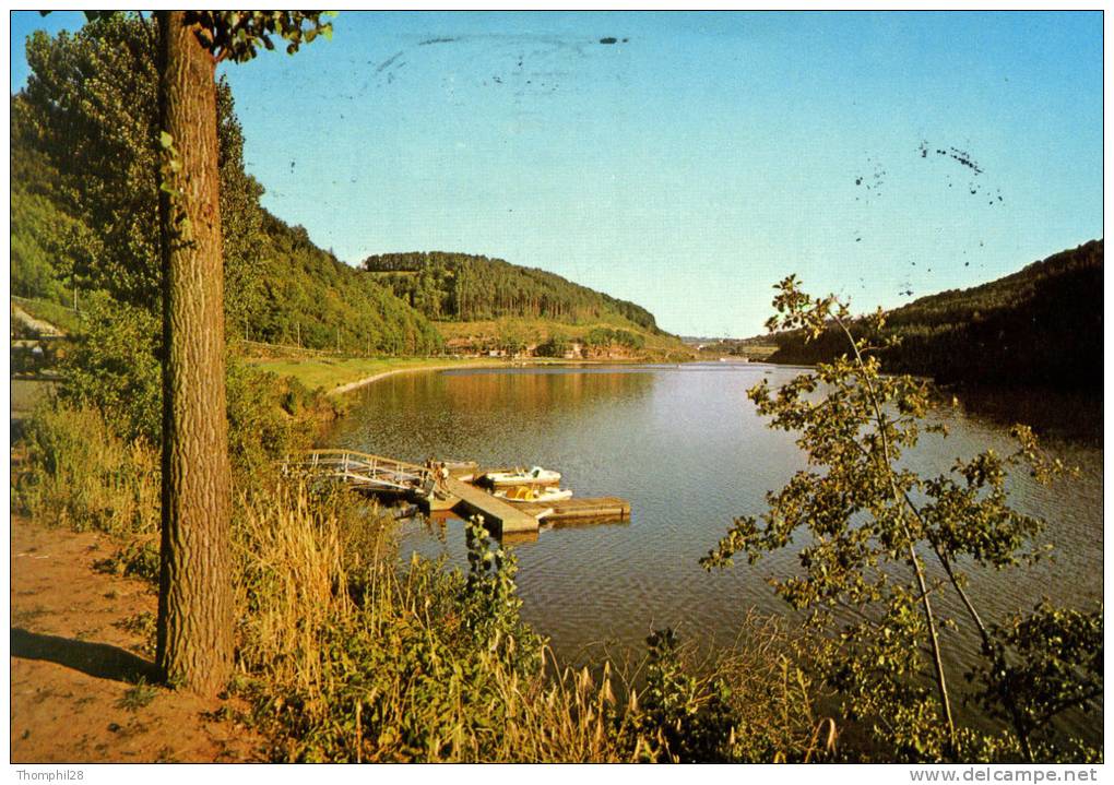 STAUSEE BITBURG An Der Ferienstrasse Südeifel - Circulée En 1978, 2 Scans - Bitburg