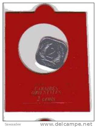 PIECE - ETATS DES CARAIBES ORIENTALES - 2 CENTS - 1996 - ELISABETH II - Caraïbes Orientales (Etats Des)