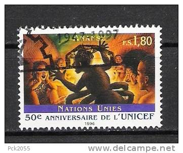 UNO Genf 1996 MiNr.302 Gestempelt 50 Jahre Kinderhilfswerk UNICEF (378) - Oblitérés