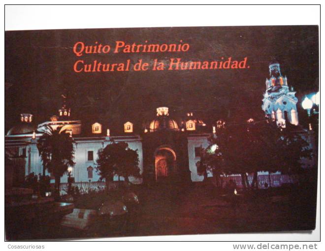 508 QUITO CATEDRAL ECUADOR POSTCARD   OTHERS IN MY STORE - Equateur