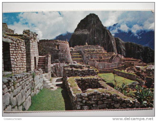 504 MACHUPICCHU PERU POSTCARD   OTHERS IN MY STORE - Equateur