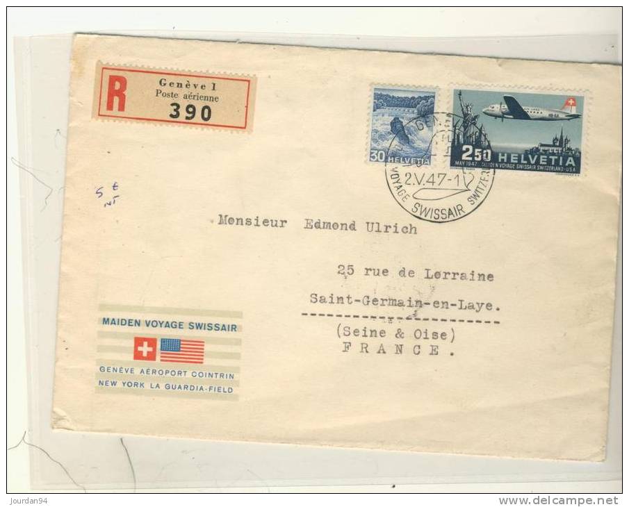 FRANCE             - - 1960-.... Storia Postale