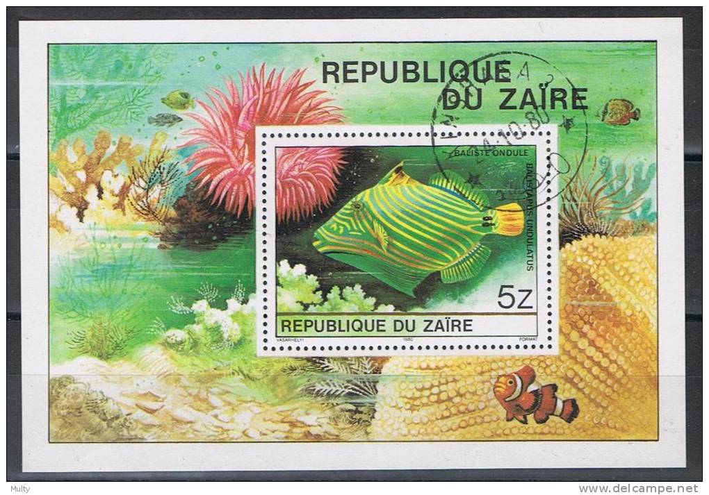 Zaire OCB Blok 45 (0) - Used Stamps