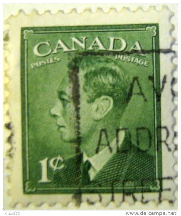 Canada 1949 King George VI 1c - Used - Oblitérés