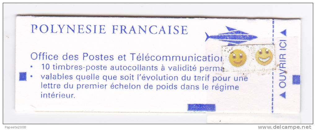 Polynésie Française / Tahiti - Reine Pomaré / 1996 - Carnet De 10 Timbres - Neufs - Nuevos