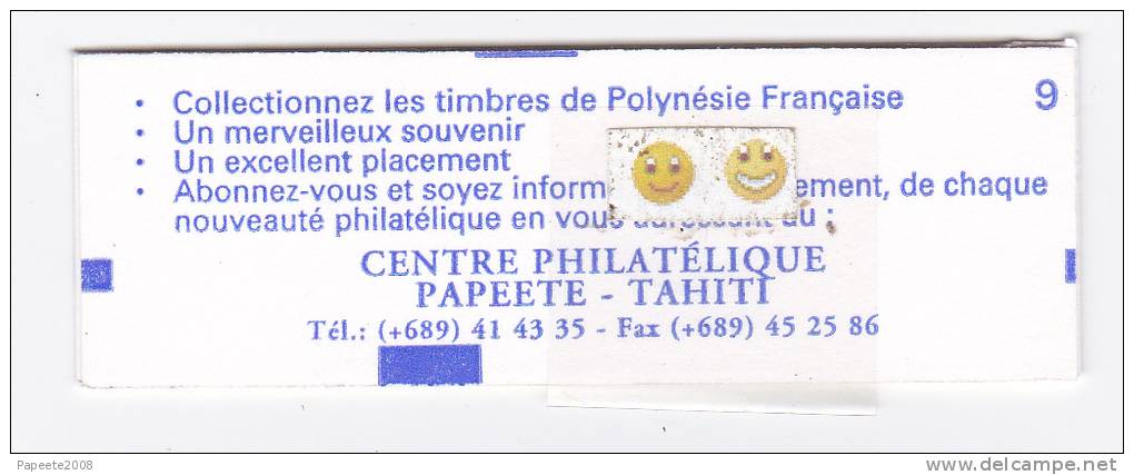 Polynésie Française / Tahiti - Reine Pomaré / 1996 - Carnet De 10 Timbres - Neufs - Ungebraucht