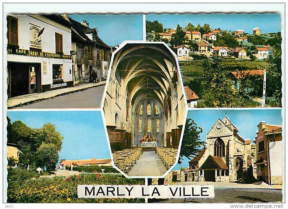 Dép 95 - Marly La Ville - Multivues - état - Semi Moderne Grand Format - Marly La Ville