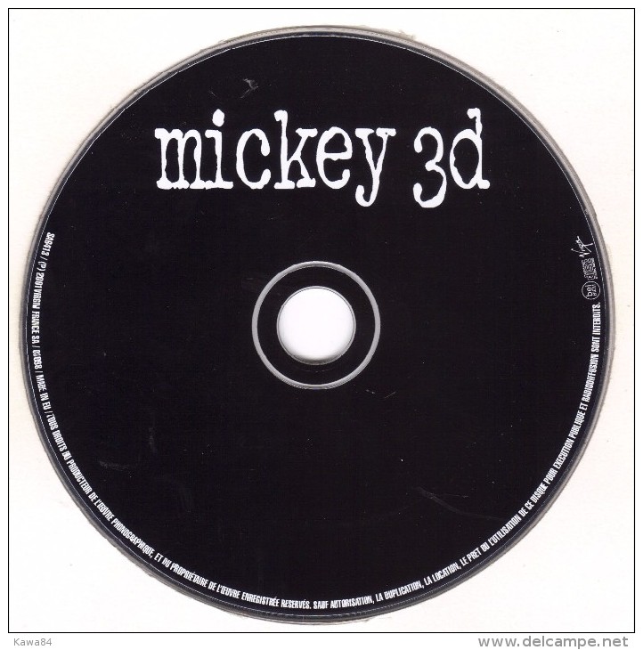 CDS  Mickey 3 D  "  Tu Dis Mais Ne Sais Pas  "  Promo - Collector's Editions