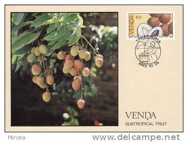 871 - Venda 1983 - Carte Maxima - Venda