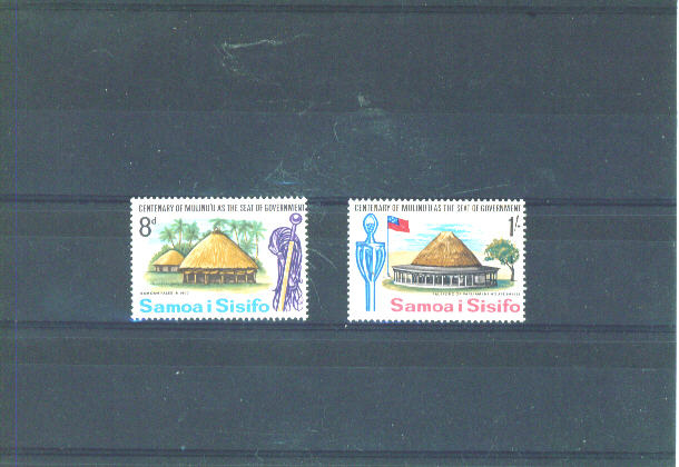 SAMOA - 1967 Seat Of Government UM - Samoa (Staat)