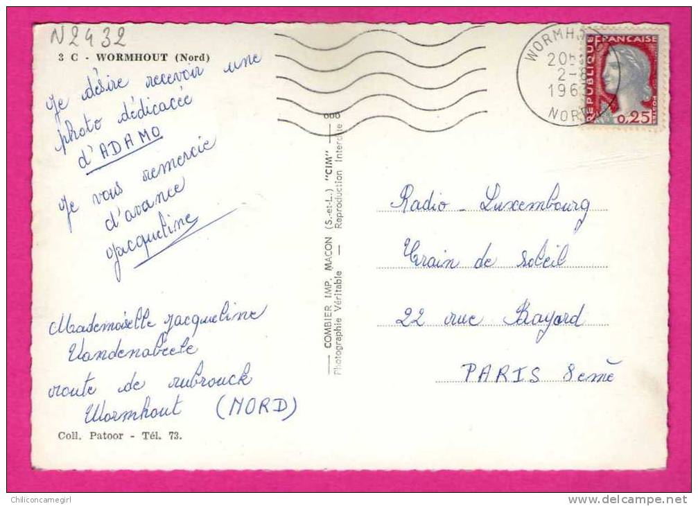 Wormhout - Multivues - Moulin - CIM - 1963 ( N 2432 ) - Wormhout