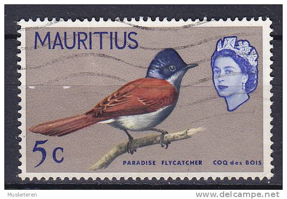 Mauritius 1968 Mi. 271 X     5 C Bird Vogel Oiseau Paradise Flycatcher - Mauricio (...-1967)