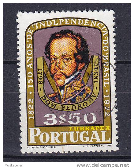 Portugal 1972 Mi. 1183   3.50 E Unabhängigkeit Brasiliens König Pedro IV. Kaiser Von Brasilien - Oblitérés