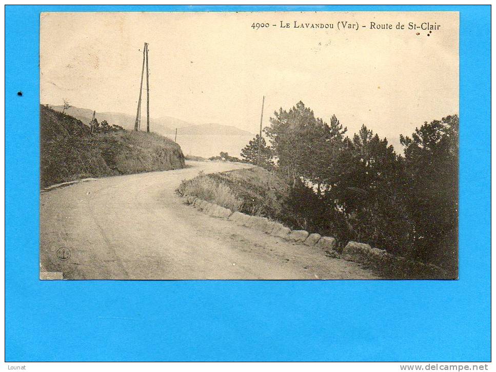 83 LE LAVANDOU - Route De St Clair - Le Lavandou