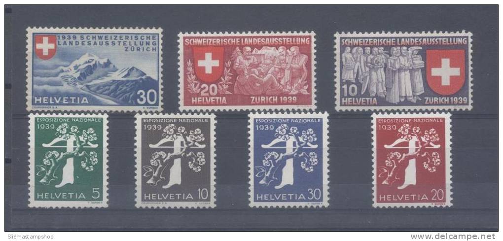 SWITZERLAND - 1939 NATIONAL EXHIB. - V5076 - Ungebraucht