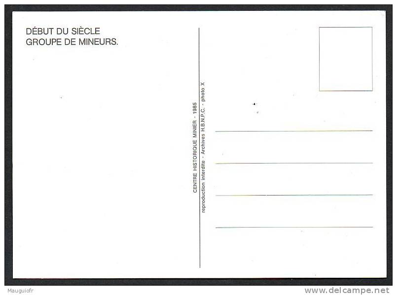 DF / 59 NORD / GROUPE DE MINEURS AU DEBUT DU XXe SIECLE - Autres & Non Classés