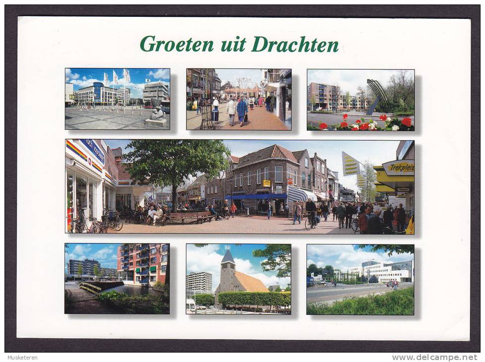 Netherlands PPC Friesland Groeten Uit Drachten - Drachten