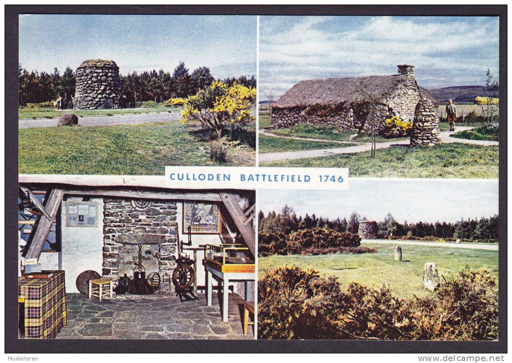United Kingdom PPC Scotland Inverness-shire Culloden Battlefield 1746 - Inverness-shire