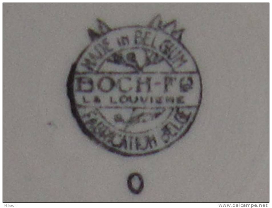 Vaisselle BOCH Frères La Louvière - 1 LEGUMIER Avec Couvercle Et 2 Poignées -  (10 - 2 ) - Boch (BEL)