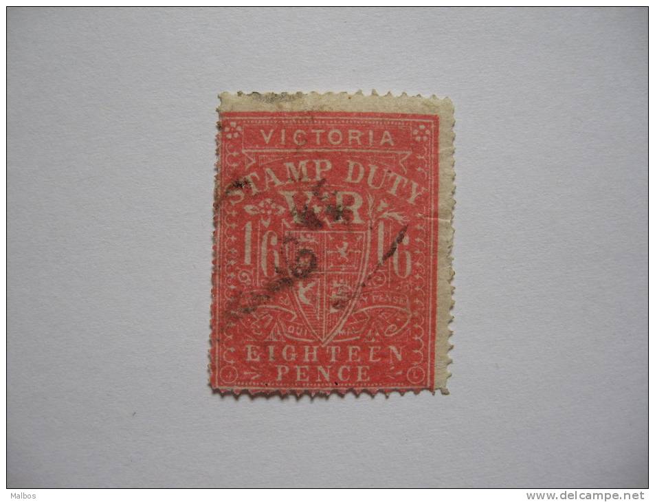 VICTORIA   1884    (ob)    S&G# 267a     W33     P12,5 - Used Stamps