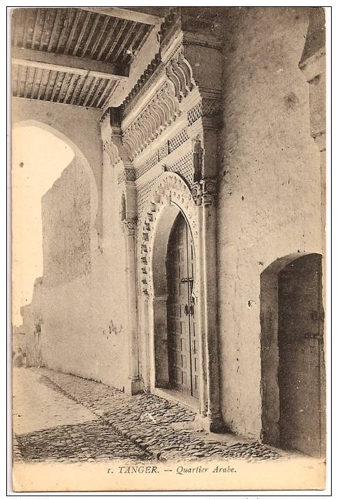 TANGER / TANGIER - Quartier Arabe +++++++ SCANS +++++ S.I.Nahon, Au Chic, Tanger, #1 +++++ - Tanger