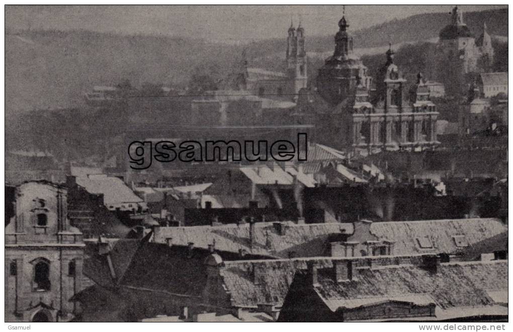 Pologne: Vue Générale De Wilno. - Edition Des Amis De La Pologne. - (voir Scan Recto-verso). - Polonia