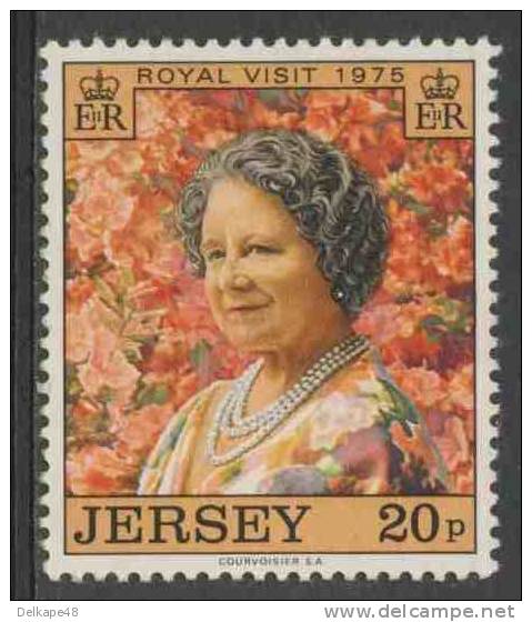Jersey 1975 Mi 118 YT 112 ** Queen Mother Elizabeth (1900-2002) Fotography  / Königinmutter - Royal Visit Jersey 1975 - Photographie