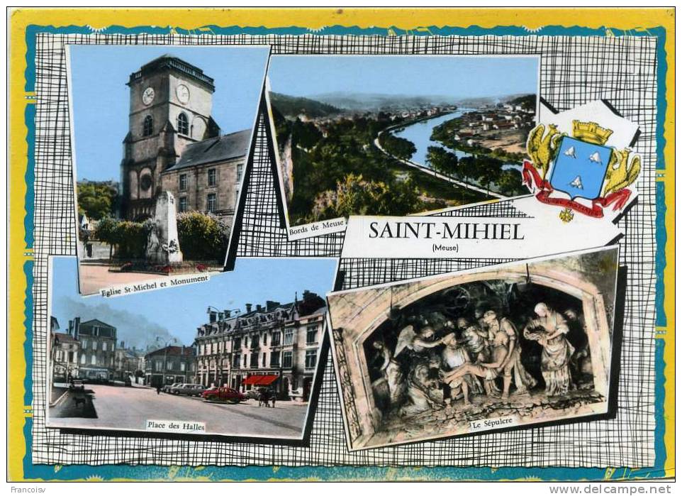 Saint Mihiel Multivues Blason. Edit Cim N° Lu 3 - Saint Mihiel