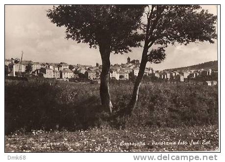 CAPRACOTTA ( ISERNIA ) PANORAMA LATO SUD EST - 1957 - Isernia