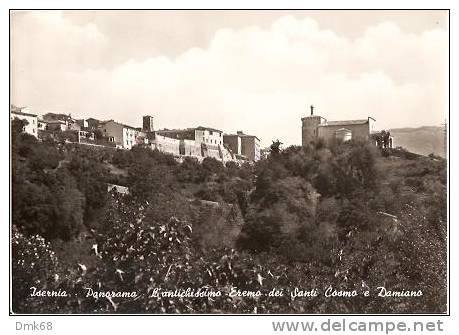 ISERNIA - PANORAMA - L'ANTICHISSIMO EREMO DEI SANTI COSMO E DAMIANO - - Isernia