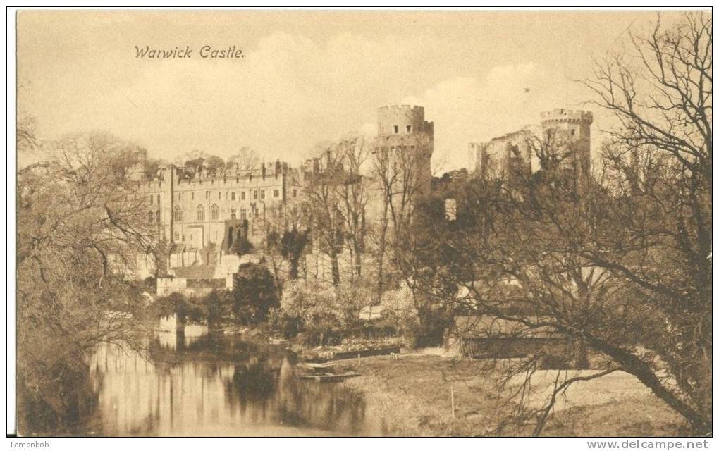 UK, United Kingdom, Warwick Castle, Early 1900s Unused Postcard [P7410] - Warwick